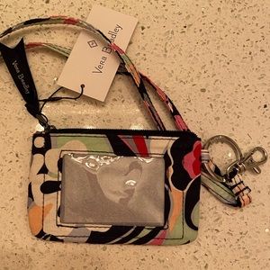 VERA BRADLEY Paisley Print Coin purse/ID pouch NWT